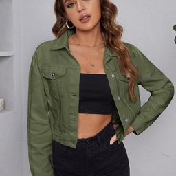 BUY NEW TREND Women Colourblocked Lightweight Crop Padded Jacket-image-55
