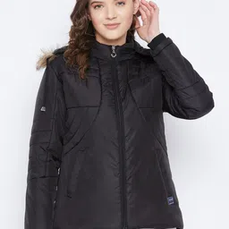 VERO AMORE Women Black Insulator Parka Jacket-image-31
