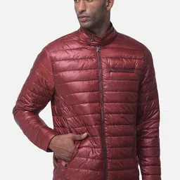 Woods Men Rust Water Resistant Puffer Jacket-17