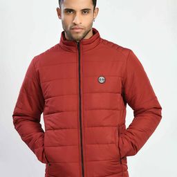 SQUIREHOOD Mock Collar Puffer Jacket-image-10