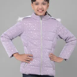 Crimsoune Club Girls Printed Hooded Lightweight Padded Jacket-picture-12