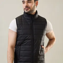 TIM PARIS Men Polyester Lightweight Crop Puffer Jacket-picture-47