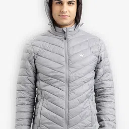 Wildcraft Men Silver-Toned Heat Lock Husky Puffer Jacket-image-99