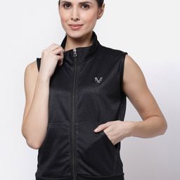 UZARUS Mock Collar Lightweight Sporty Jacket-12