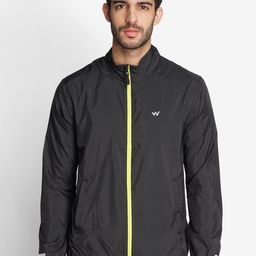 Wildcraft Men Black Lightweight Bomber Jacket-42