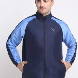Invincible Men Colorblocked Classic Jacket-image-32
