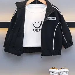 StyleCast x Revolte Boys Long Sleeves Hood Bomber Jacket-image-97