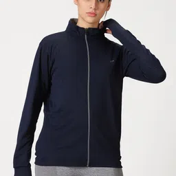BLUE TYGA Mock Collar Sunscreen Jacket with UPF50-23