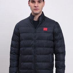 Lee Mock Collar Long Sleeve Zip Detail Puffer Jacket-picture-18