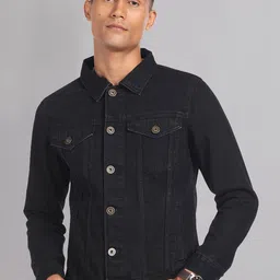 AD By Arvind Pure Cotton Denim Jacket-picture-31