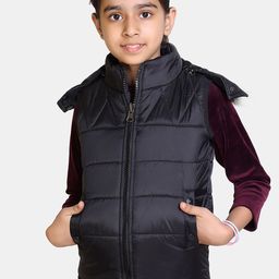 BAESD Girls Hooded Lightweight Parka Jacket-image-2