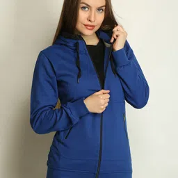BAESD Hooded Lightweight Fleece Bomber Jacket-18