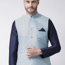 DEYANN Printed Nehru Jacket-17