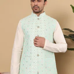 MULTI SHADES Men Regular Kurta with Pyjamas-picture-6
