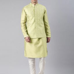TheEthnic.Co Embroidered Nehru Jacket-picture-26