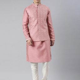 TheEthnic.Co Embroidered Nehru Jacket-picture-31