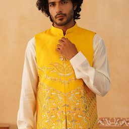 Jompers Embroidered Nehru Jacket image 1