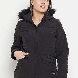 Duke Hooded Fur Trim Parka Jacket-image-6