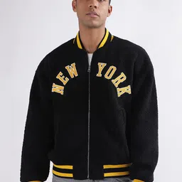 GANT Typography Printed Stand Collar Varsity Jacket-picture-20