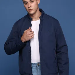 SHOWOFF Men Windcheater Bomber with Embroidered Jacket-picture-45