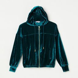 Fame Forever by Lifestyle Girls Teal Tailored Jacket-image-99