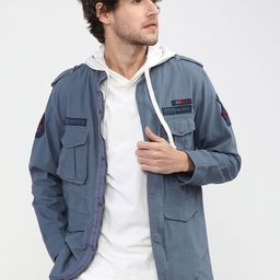 HIGHLANDER Men Blue Tailored Jacket-image-32