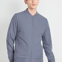 Arrow Sport Mock Collar Bomber Jacket-picture-24