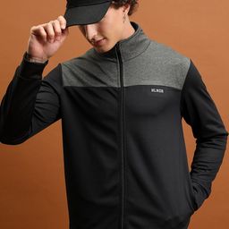 Highlander Regular Fit High Neck Full Zip Jacket-image-26