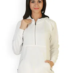 BAESD Hooded Fleece Longline Sweatshirt-image-90