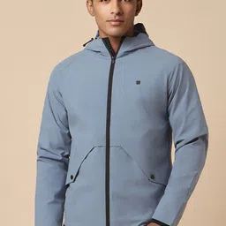 Allen Solly Hooded Long Sleeves Bomber Jacket-image-73
