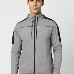 Van Heusen Flex Hooded Sporty Jacket-image-3