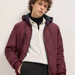 THE BEAR HOUSE Men Reversible Outdoor Open Front Jacket-18
