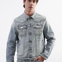 True Religion Washed Cotton Denim Jacket-picture-36