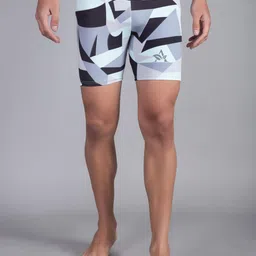 Apraa & Parma Men Printed Slim Fit High-Waist Swim Bottoms-picture-45