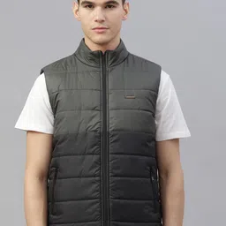 Pierre Carlo Men Colourblocked Quilted Jacket-87
