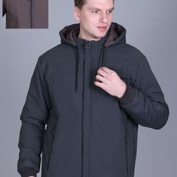 BeriBlu Men Hooded Solid Casual Bomber Reversible Jacket-image-105