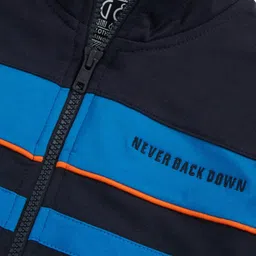 Gini and Jony Boys Mock Collar Cotton Bomber Jacket image 3