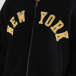 GANT Typography Printed Stand Collar Varsity Jacket image 4
