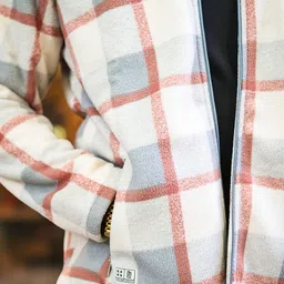 Maniac Men Checked Open Front Jacket image 2