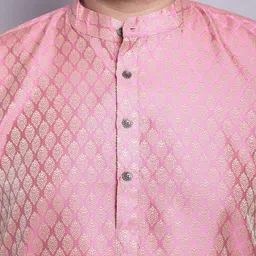 SOJANYA PLUS Woven Design Kurta With Pyjamas & Nehru Jacket image 2