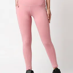 Soie Women High Waist Ankle Length Quick Dry Sports Leggings With Side Pockets-21