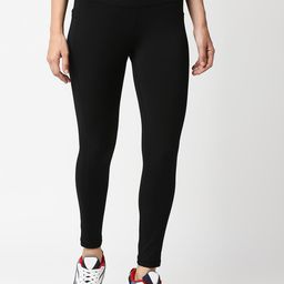 Soie Women High Waist Ankle Length Quick Dry Sports Leggings With Side Pockets-image-69