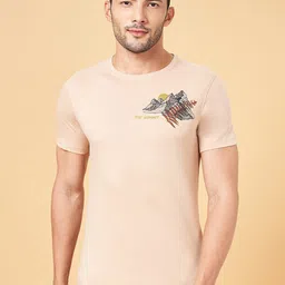 Urban Ranger by pantaloons Graphic Printed Cotton Slim Fit T-Shirt-image-22