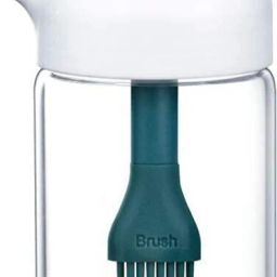 2 IN 1 OIL DISPENSER CONDIMENT JAR WITH SILICONE BRUSH Air Fryer-picture-34