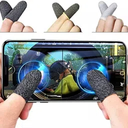 Thumb & Finger for Pubg Mobile Gaming, Anti-Sweat Breathable Finger Sleeve 02 Finger Sleeve-picture-8