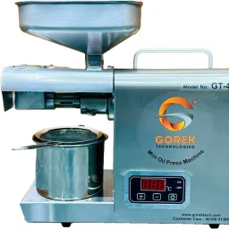 GT-4T 400 Watts Oil Maker Machine With Temperature Controller, Silver 400 W Food Processor-6