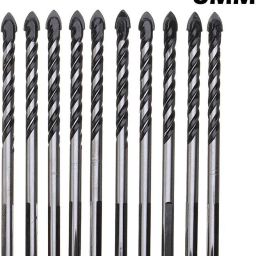 Heavy quality 10pcs 6mm Multifunction Ceramic Drills Set for Tiles Glass Porcelain-image-43