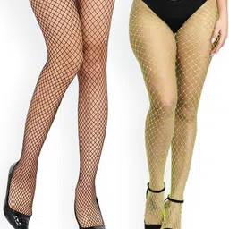 BAESD Pack Of 2 Self Design Sheer Stockings-image-72
