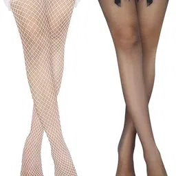 BAESD Women Pack Of 2 Sheer Stockings-picture-12