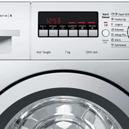 bosch 7 kg 1200RPM Fully Automatic Front Load with In-built Heater Silver image 4